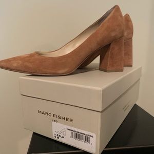 Marc fisher brown heels
